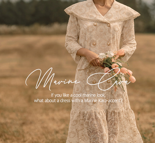 [대여상품]마린카라 DRESS